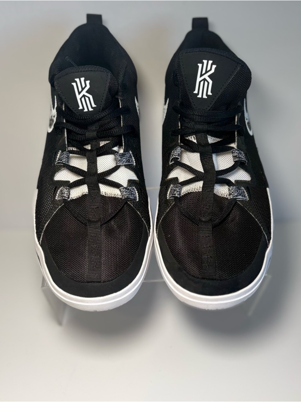 Nike Kids Black White Sneakers